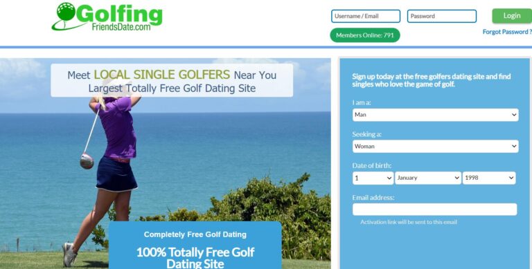 free golf dating sites